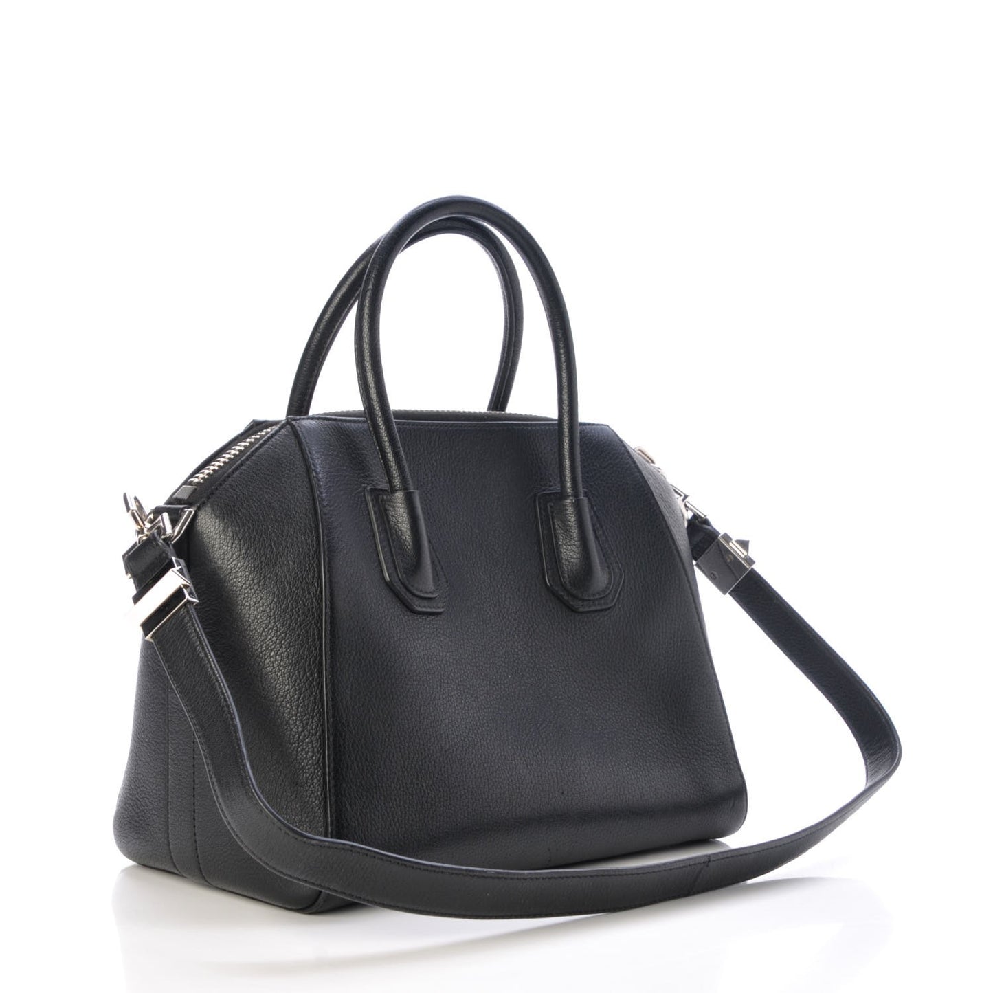 Sugar Goatskin Small Antigona Black