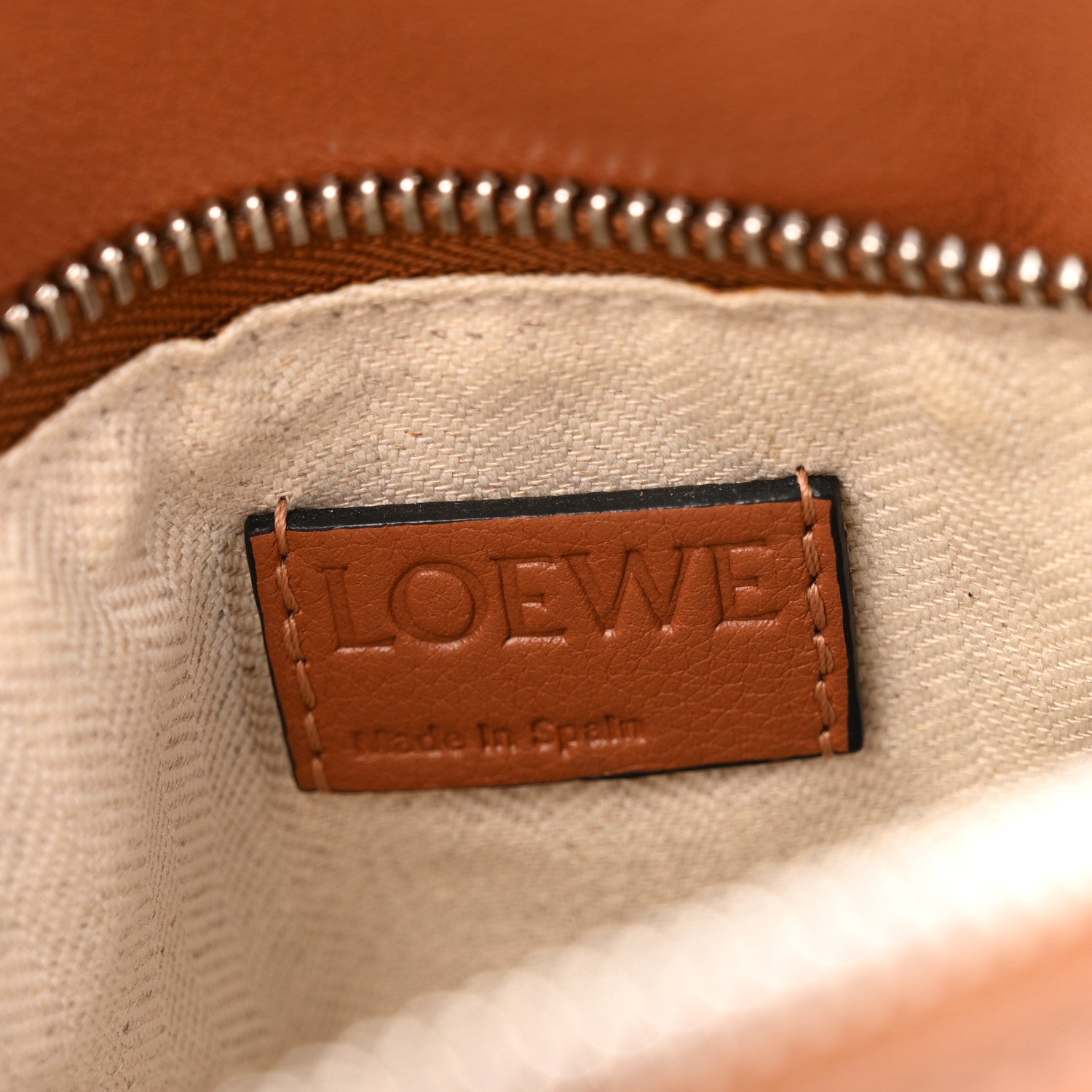 Loewe Calfskin Small Puzzle Bag Tan 6 of 13