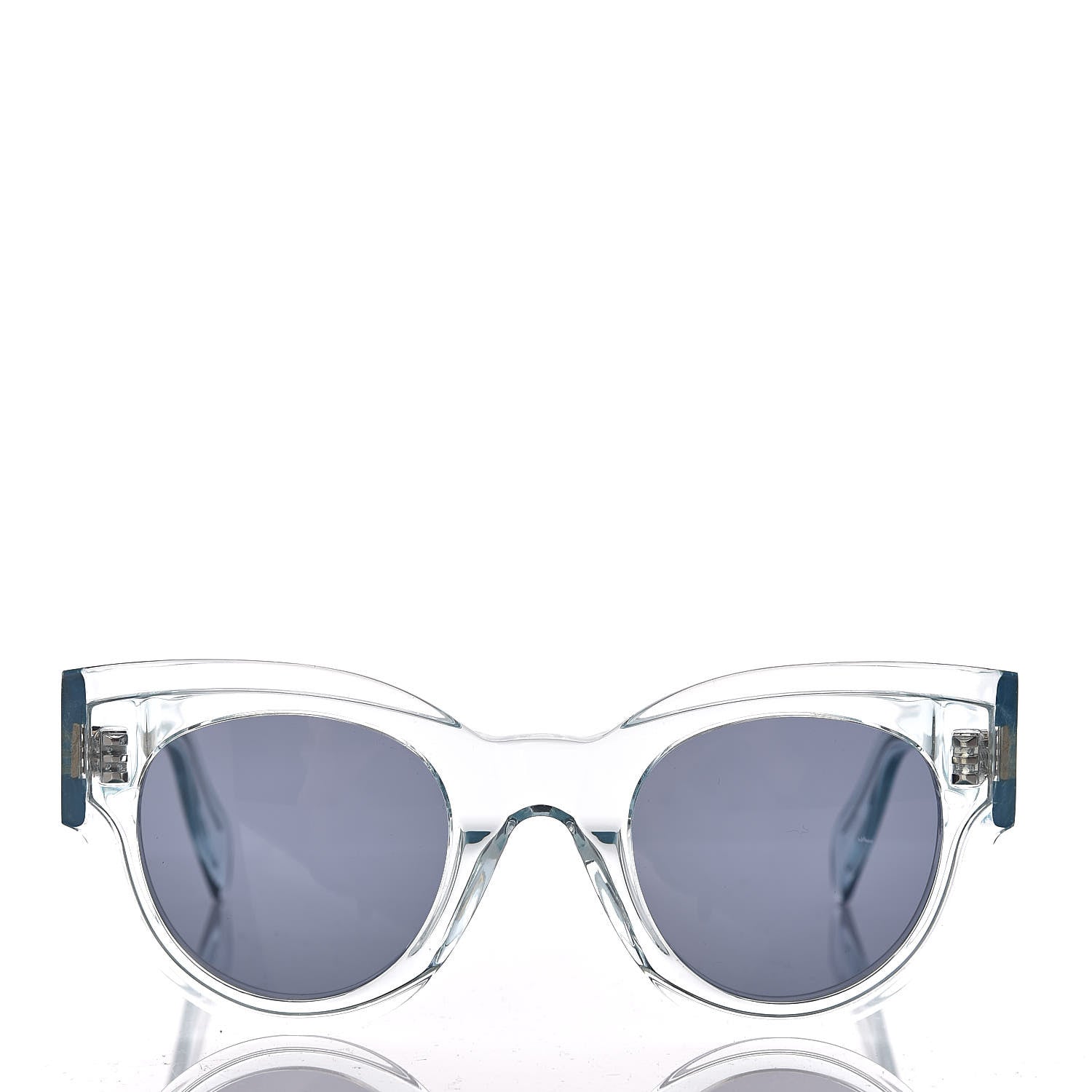 Celine Caty Sunglasses CL 40081 Translucent Blue 2 of 6