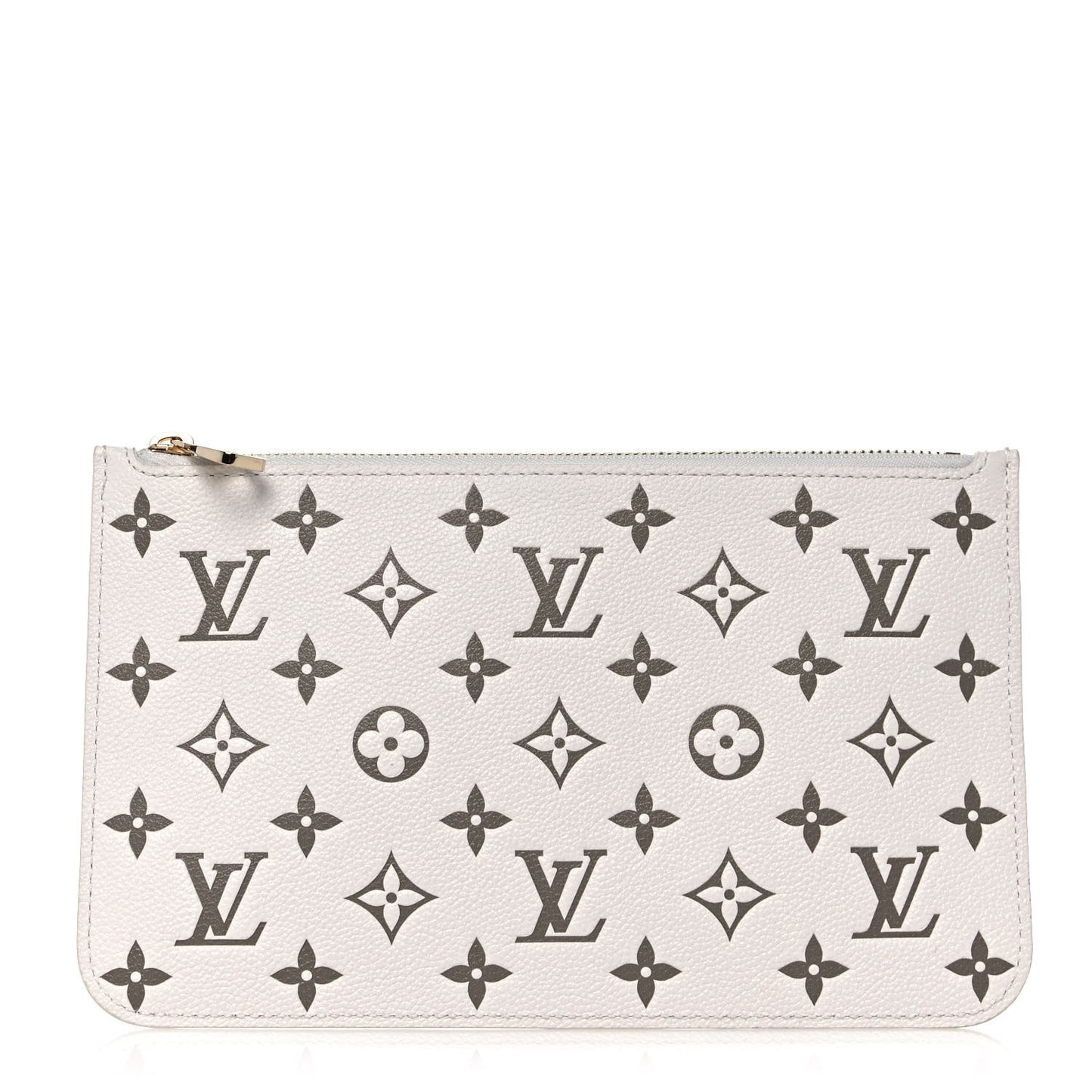 Empreinte Monogram Spring In The City Neverfull Pochette MM Kaki Beige Cream