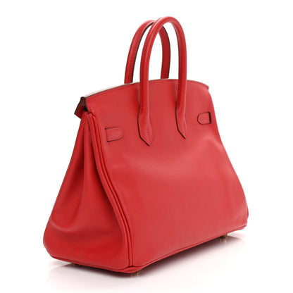 Hermes Swift Birkin 25 Rouge Casaque 3 of 12
