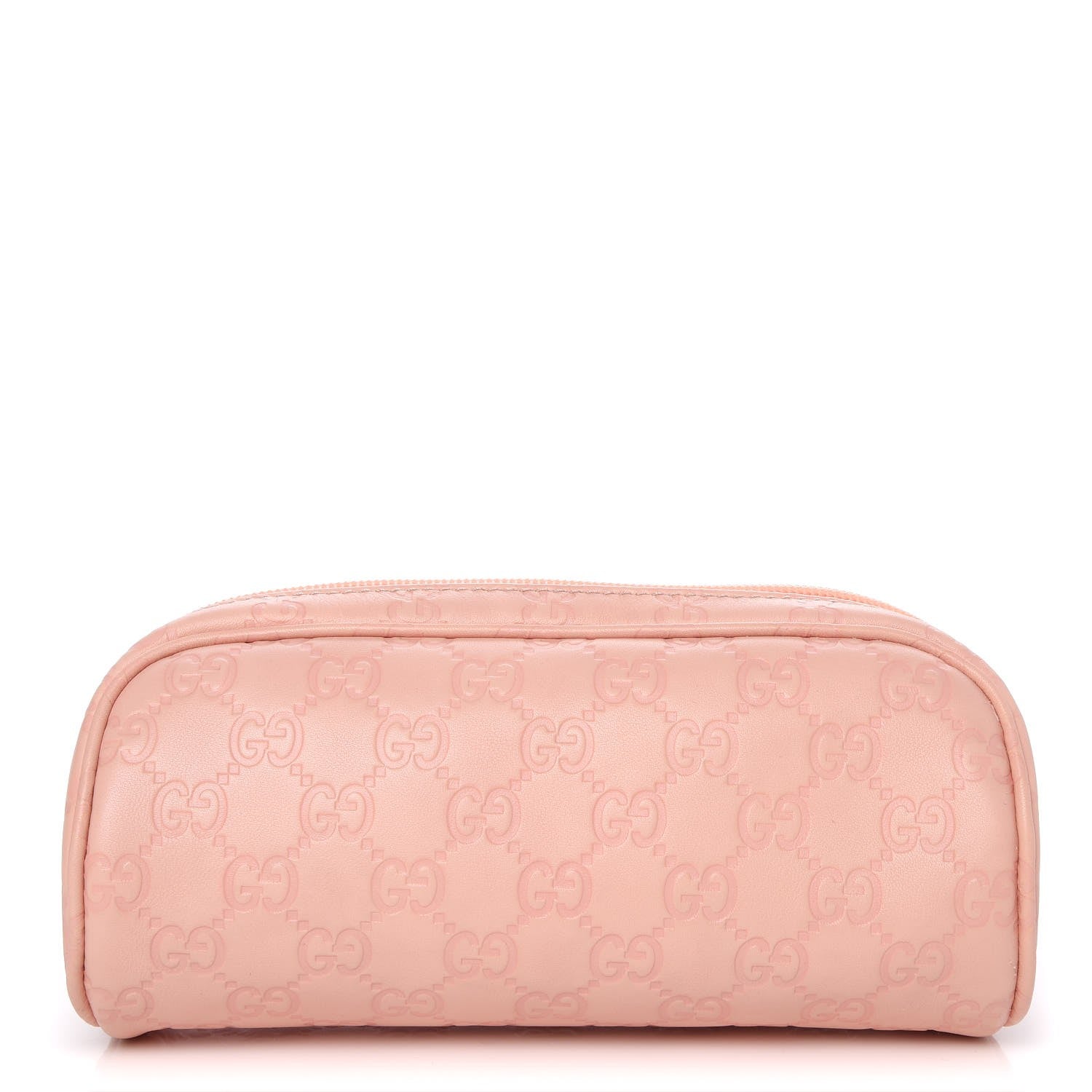 Gucci Guccissima Signature Small Cosmetic Case Peonia Rose 1 of 8
