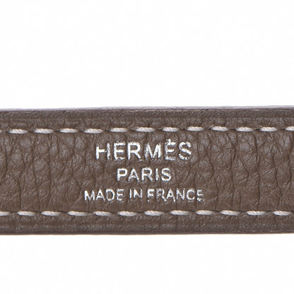 Hermes Togo Kelly Retourne 28 Etoupe 27 of 38