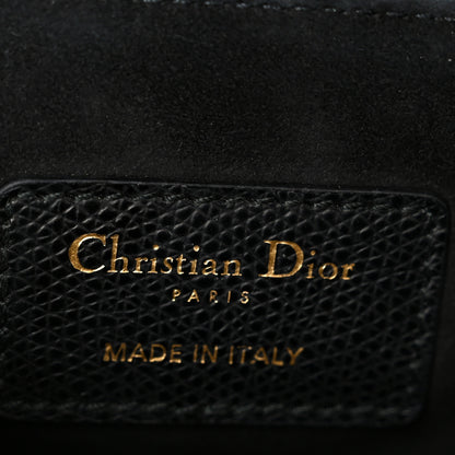 Christian Dior Grained Calfskin Mini Saddle Bag Black 6 of 11