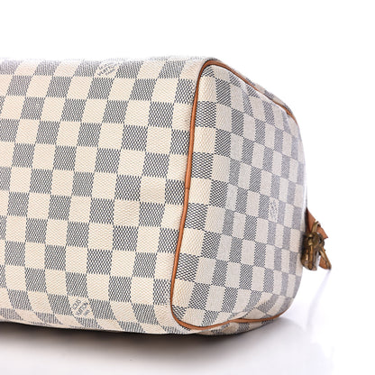 Louis Vuitton Damier Azur Speedy 30 9 of 19