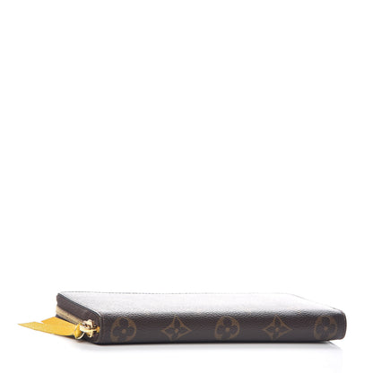 Louis Vuitton Monogram Clemence Wallet Jonquille 4 of 11