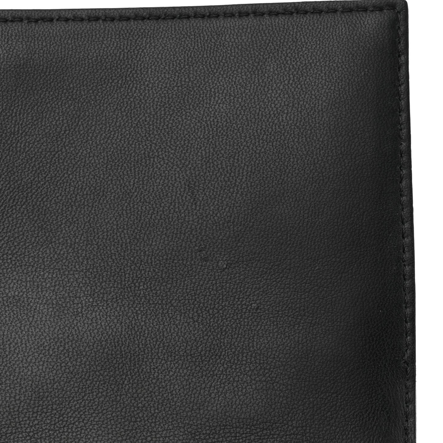 Nappa FF 1974 Embossed Large Baguette Black