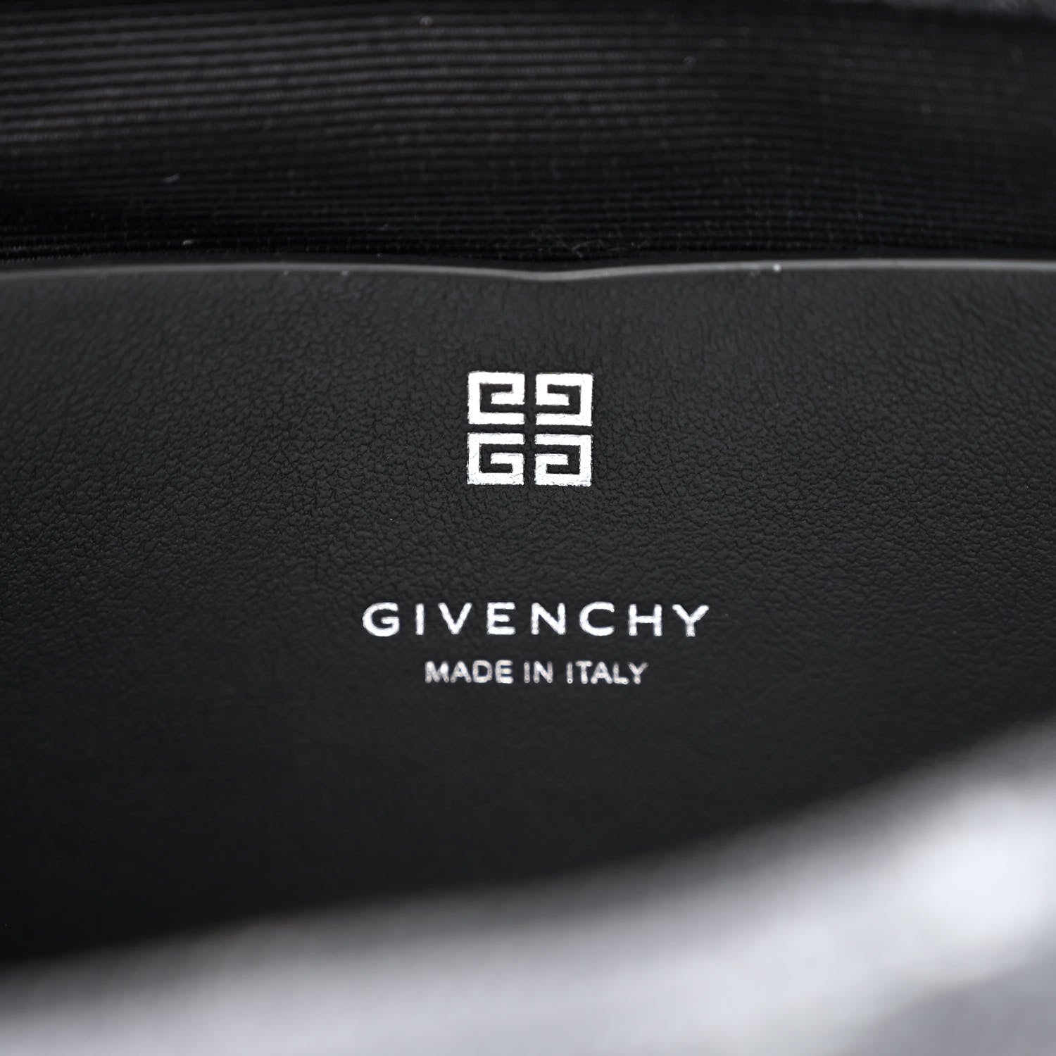 Givenchy Distressed Denim Quilted Small 4G Shoulder Bag Black 6 of 9