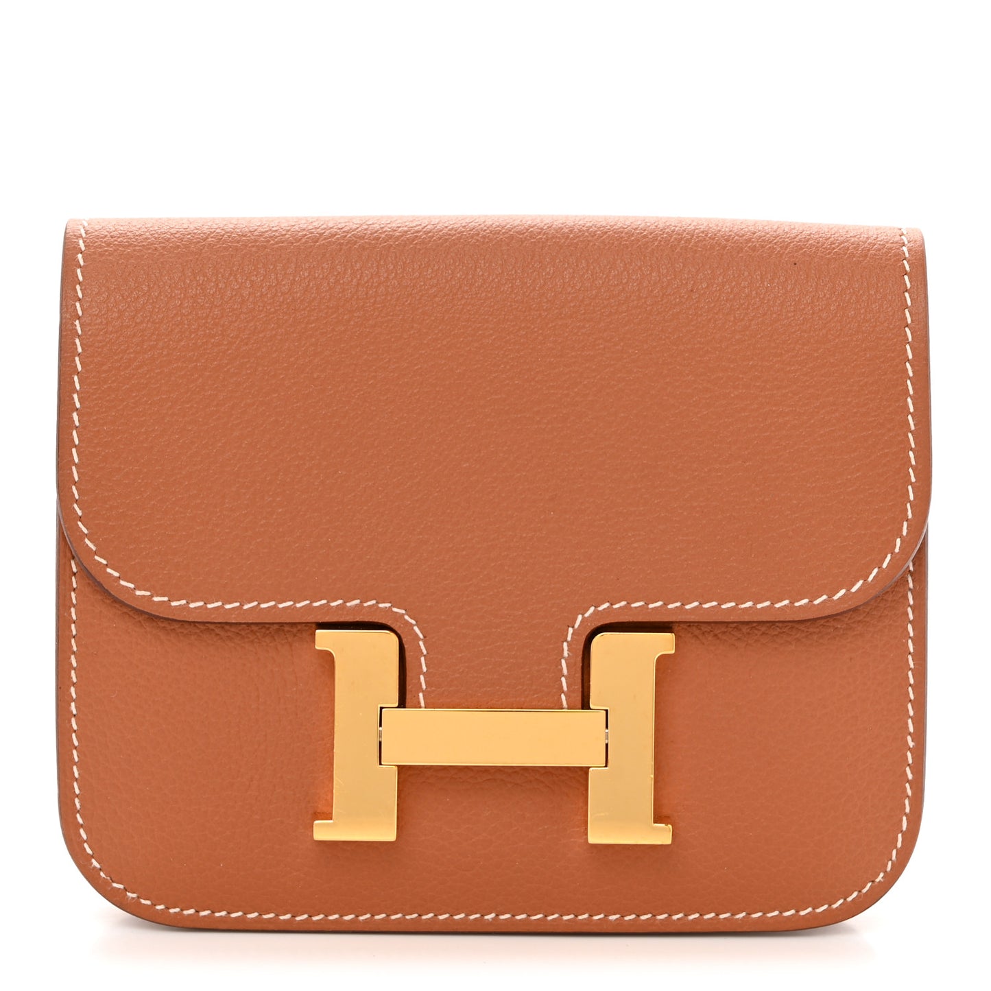 Evercolor Constance Slim Wallet Gold