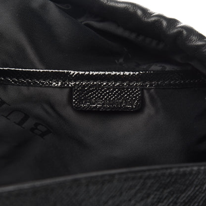 Burberry Patent Calfskin Medium Dinton Tote Black 7 of 10