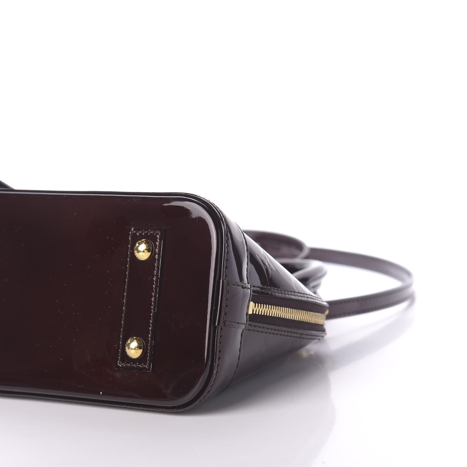 Louis Vuitton Vernis Alma BB Amarante 8 of 10