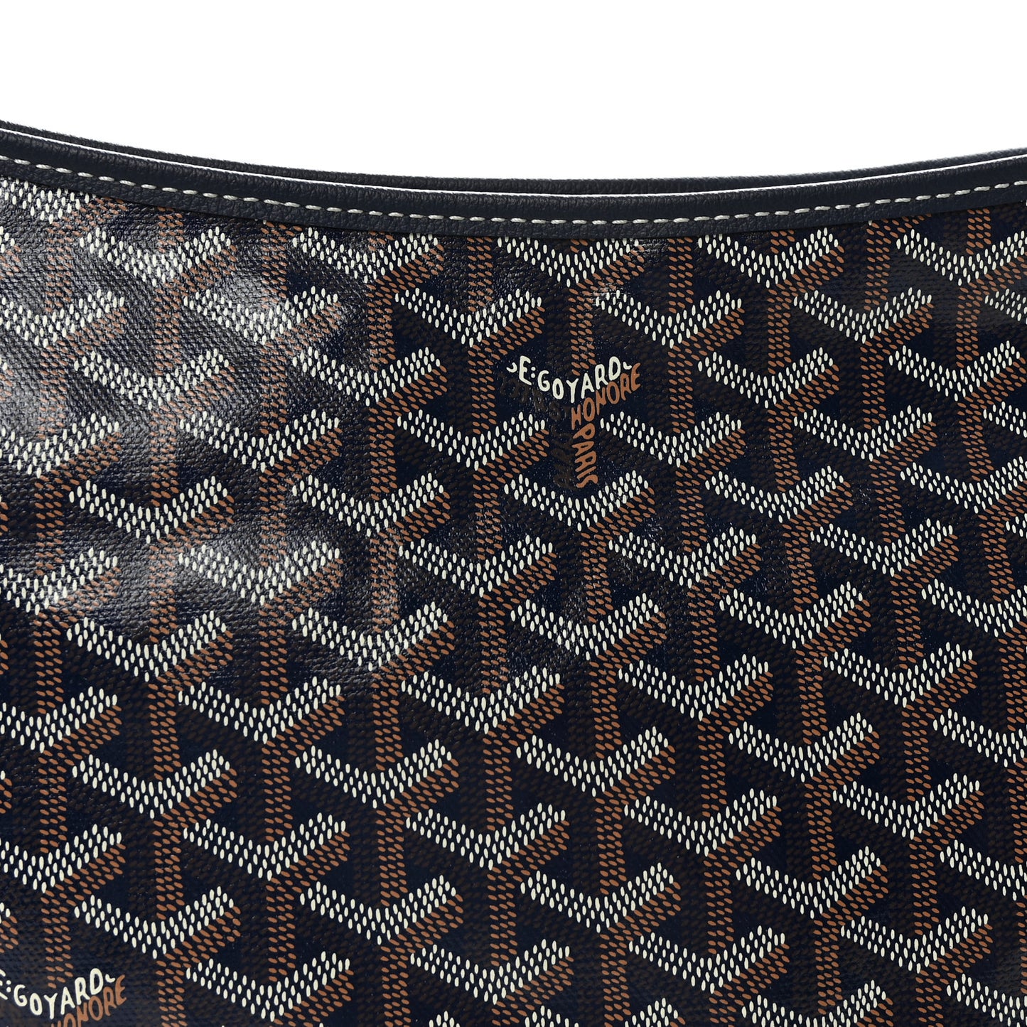 Goyardine Boheme Hobo Navy Blue