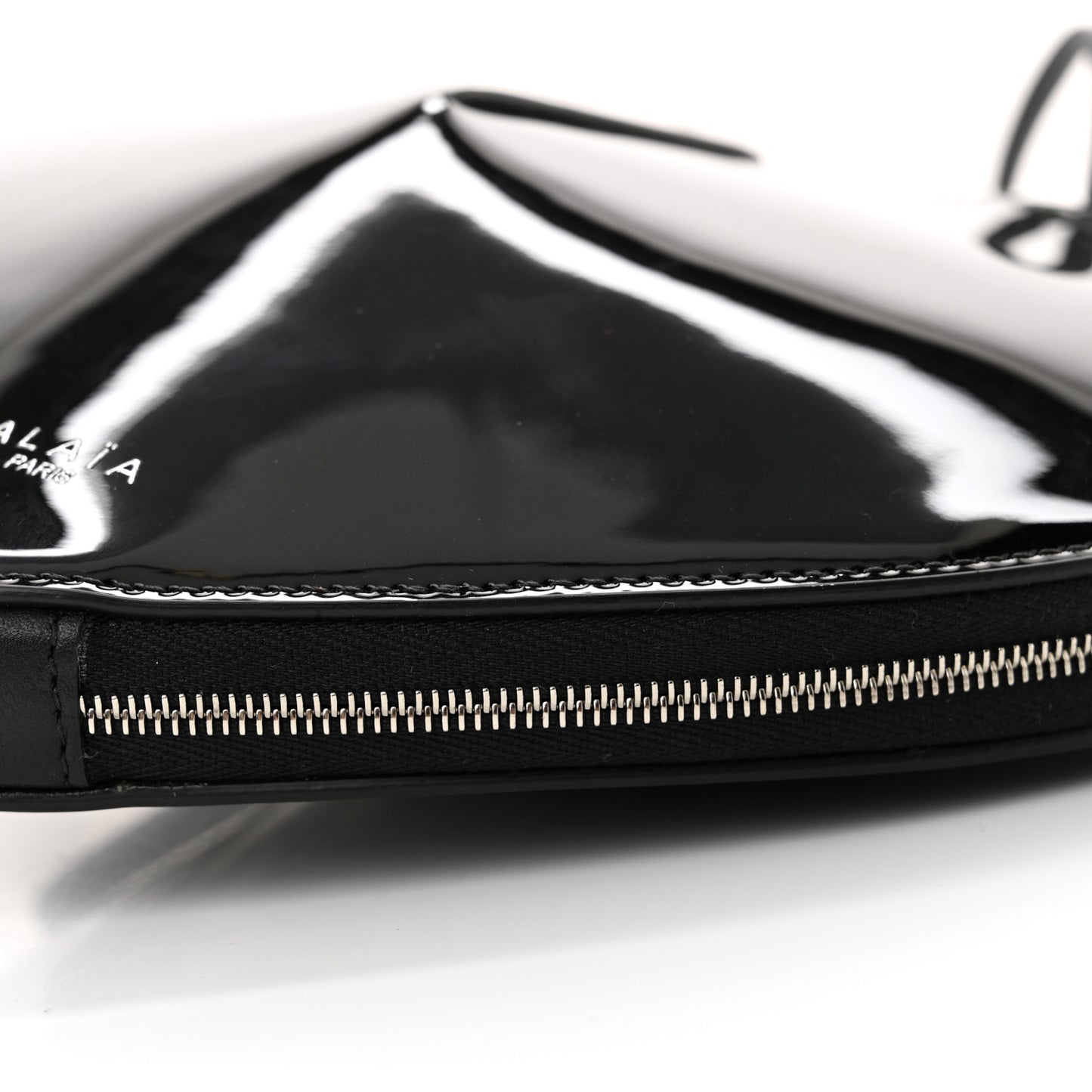 Patent Calfskin Le Coeur Bag Black
