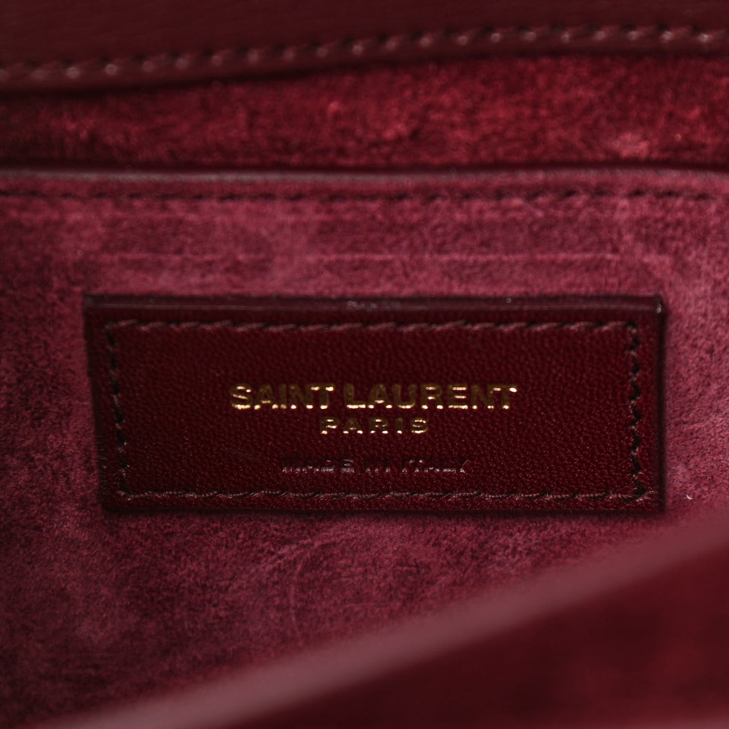 Calfskin Medium Monogram Sunset Pallisandre