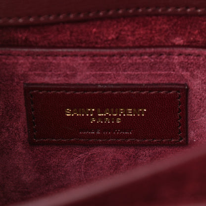 Saint Laurent Calfskin Medium Monogram Sunset Pallisandre 5 of 9