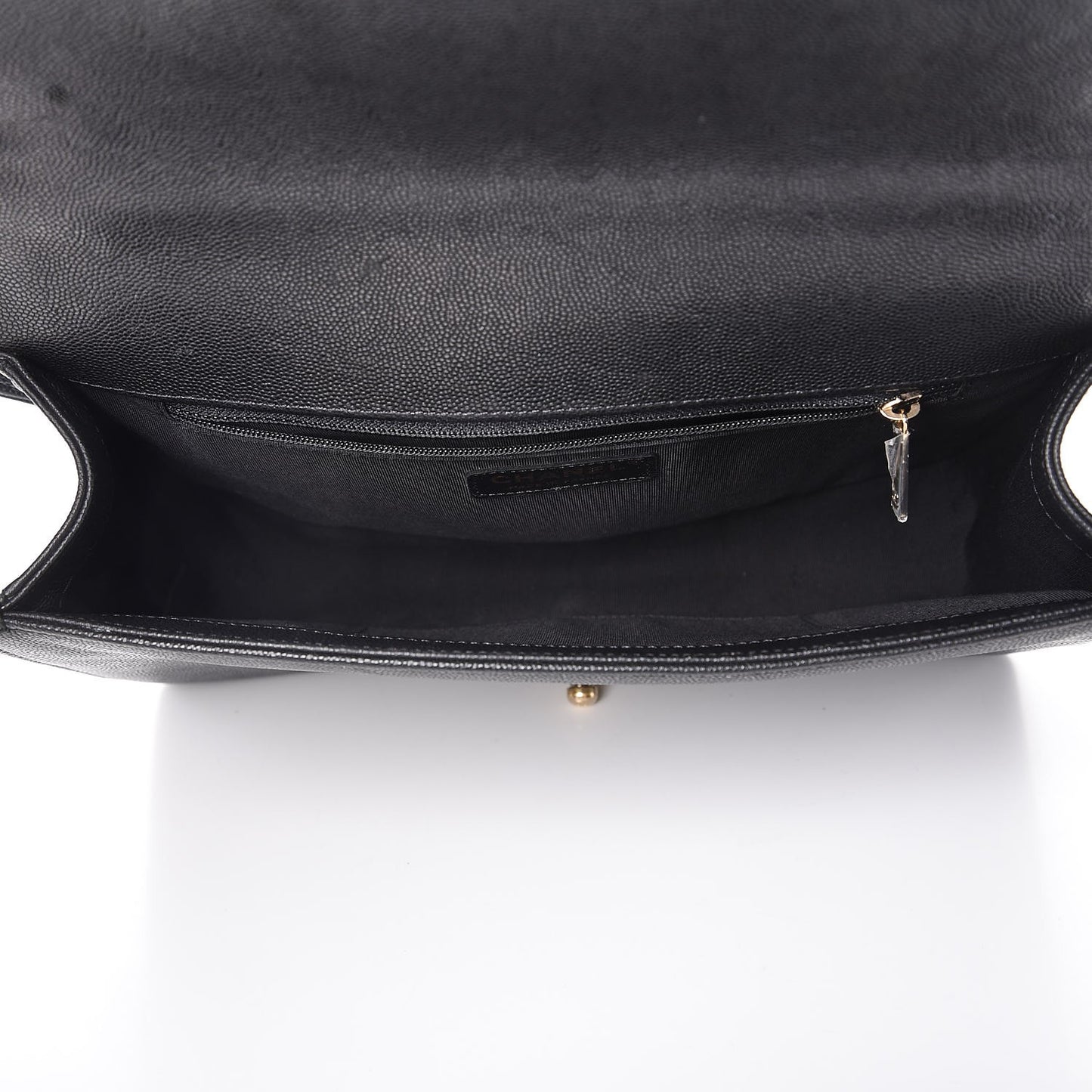 Caviar Quilted New Medium Boy Flap Black