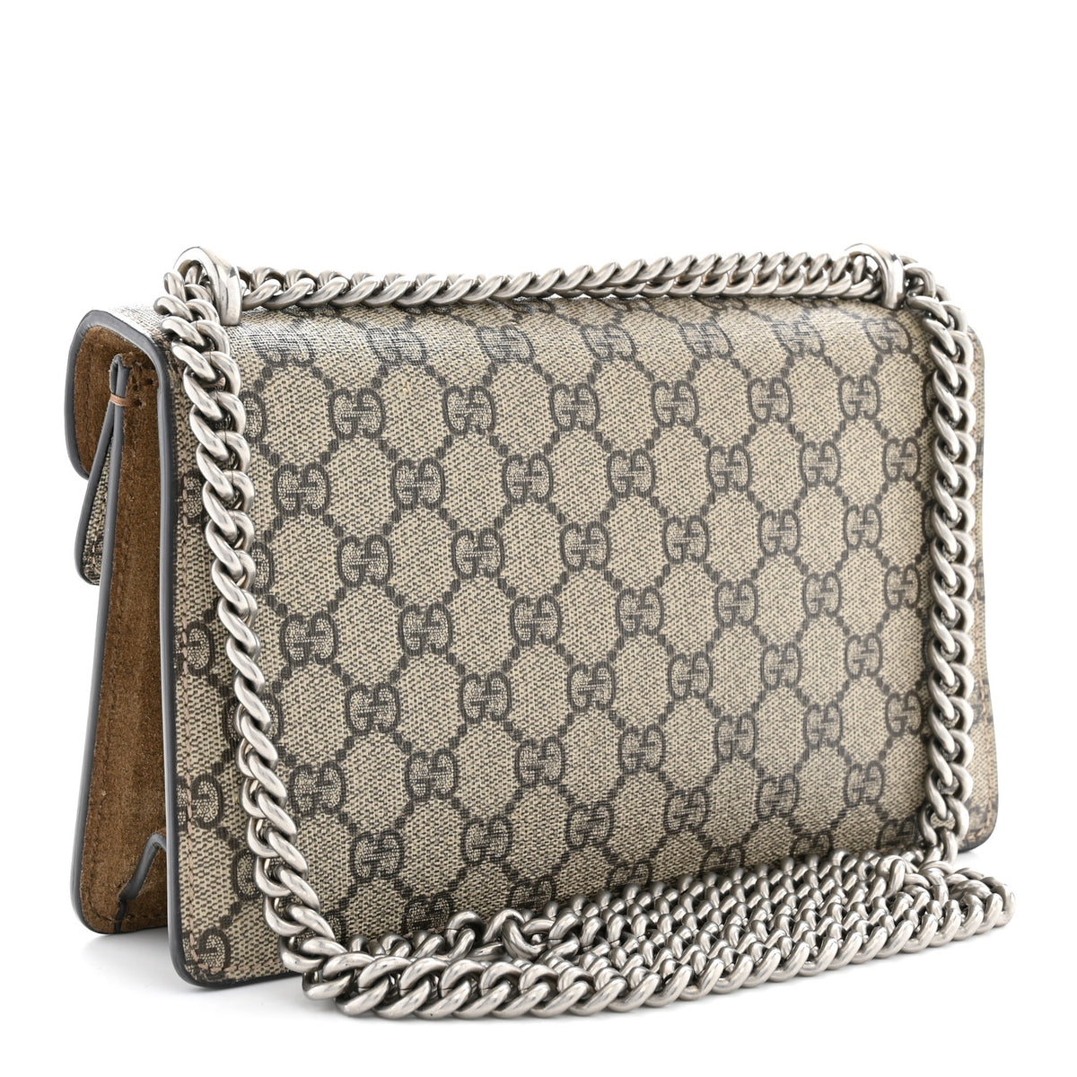 GG Supreme Monogram Small Dionysus Shoulder Bag Taupe