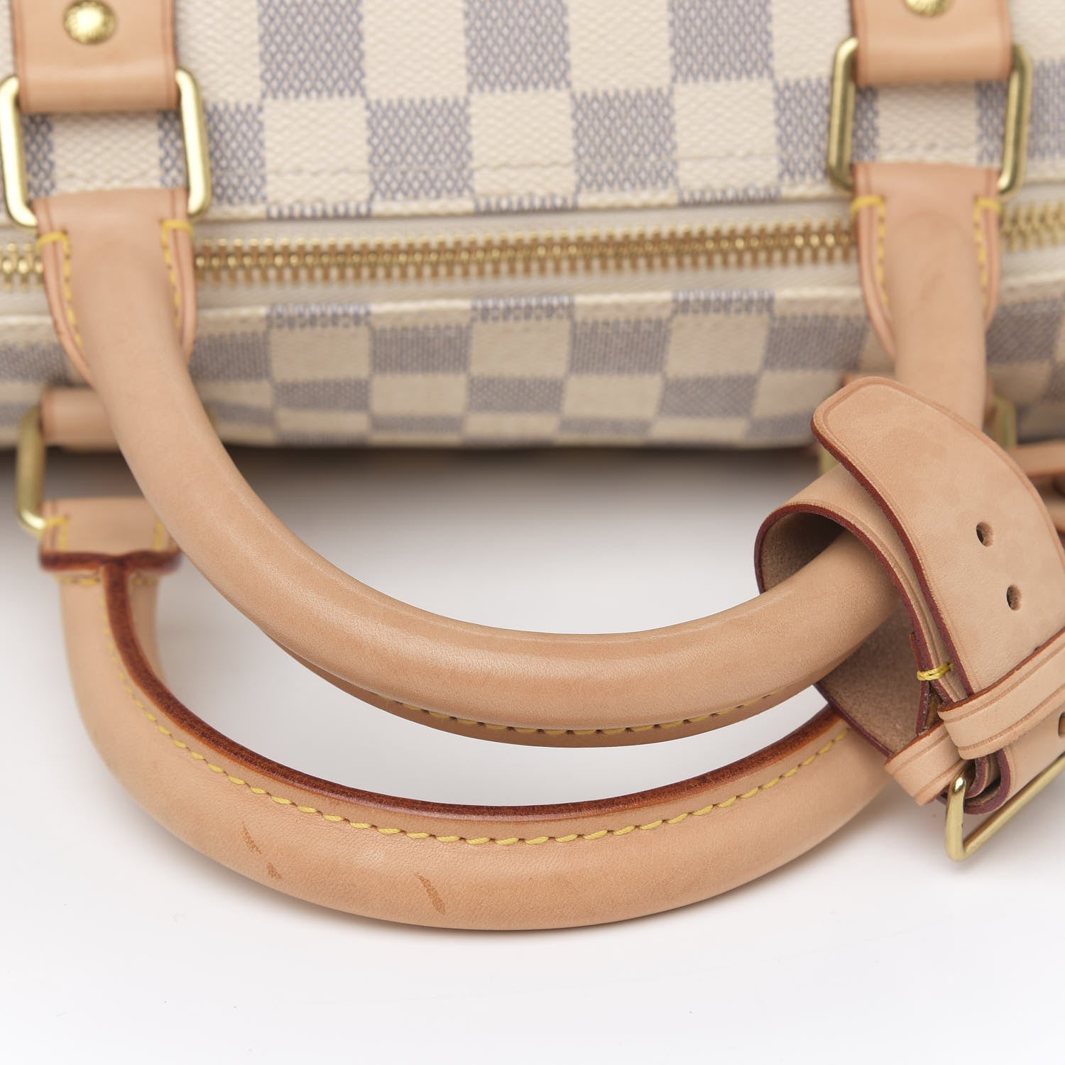 Louis Vuitton Damier Azur Keepall Bandouliere 55 6 of 16