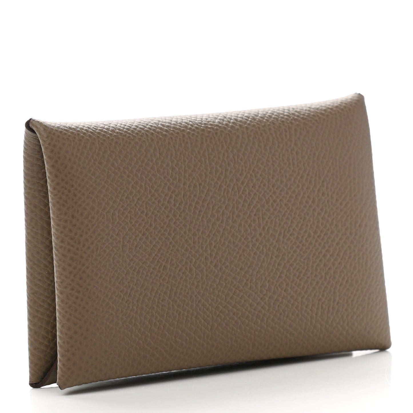 Epsom Calvi Card Case Etoupe