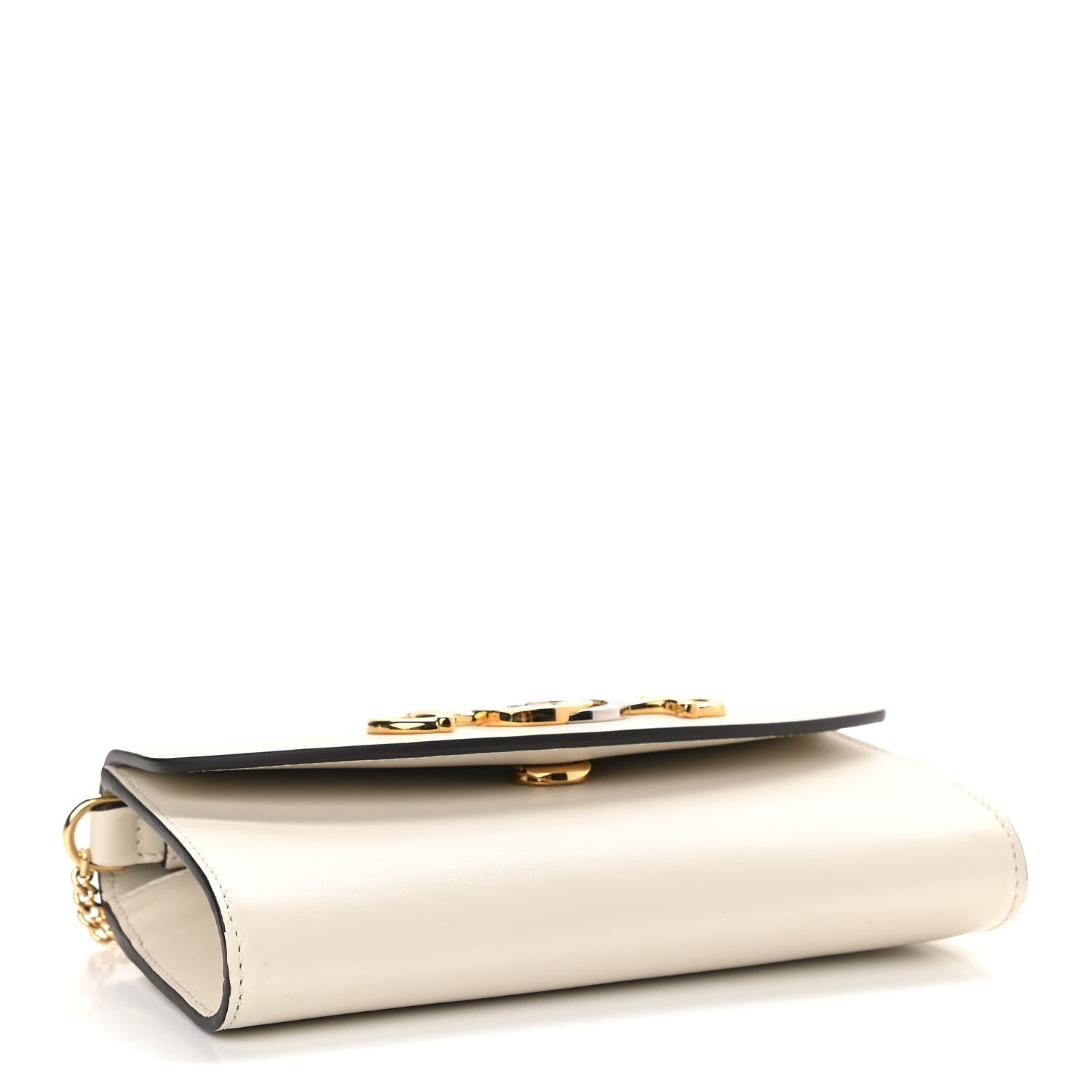 Gucci Smooth Calfskin Mini Zumi Shoulder Bag White 3 of 9