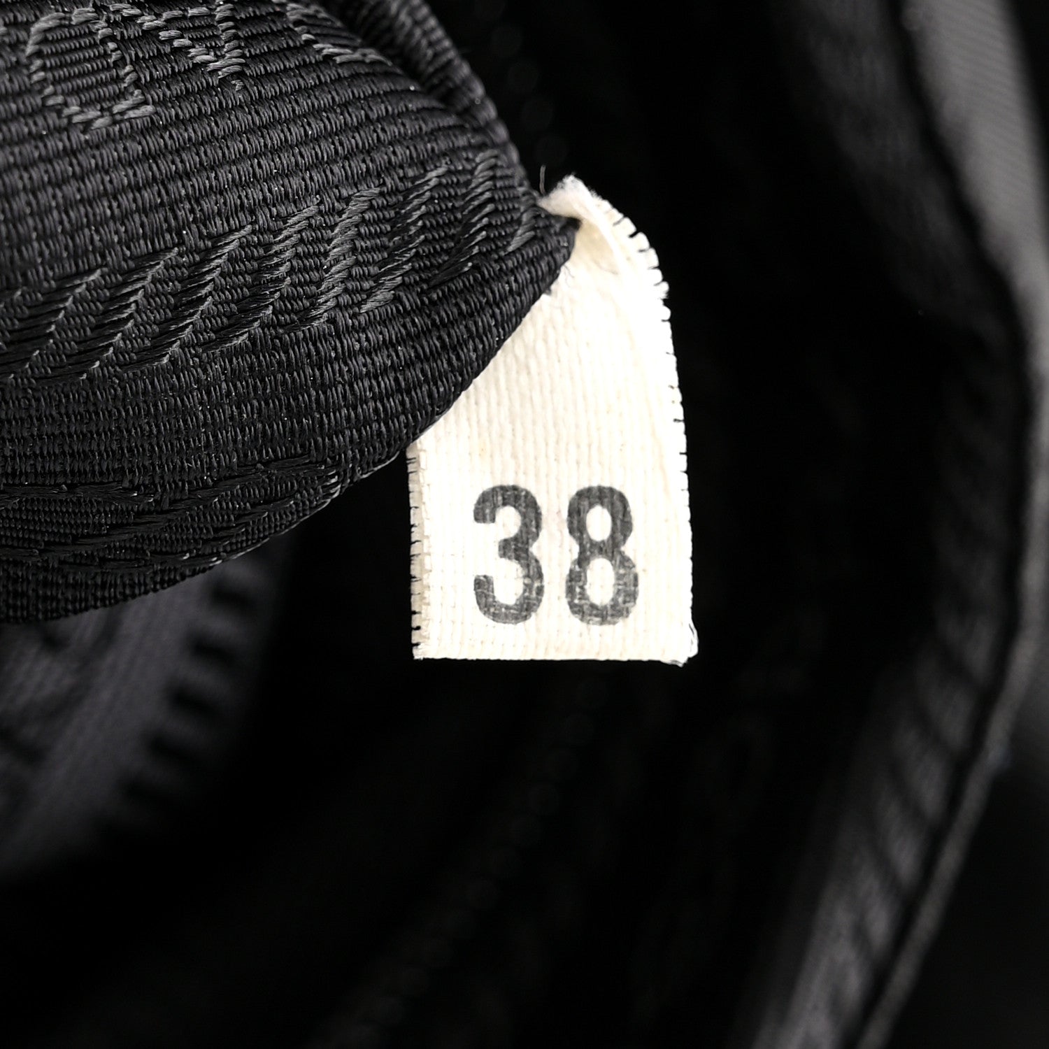 Prada Nylon Vela Medium Backpack Black 7 of 14