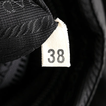 Prada Nylon Vela Medium Backpack Black 7 of 14