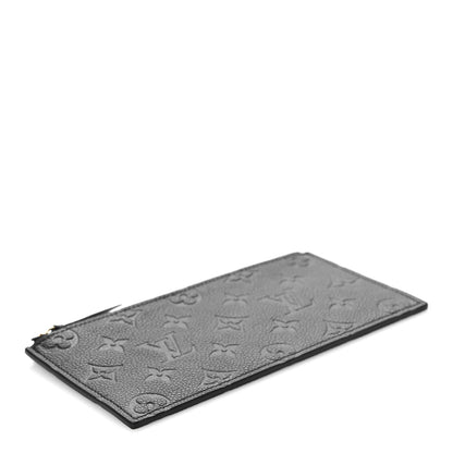 Louis Vuitton Empreinte Felicie Chain Wallet Zippered Insert Black 4 of 7