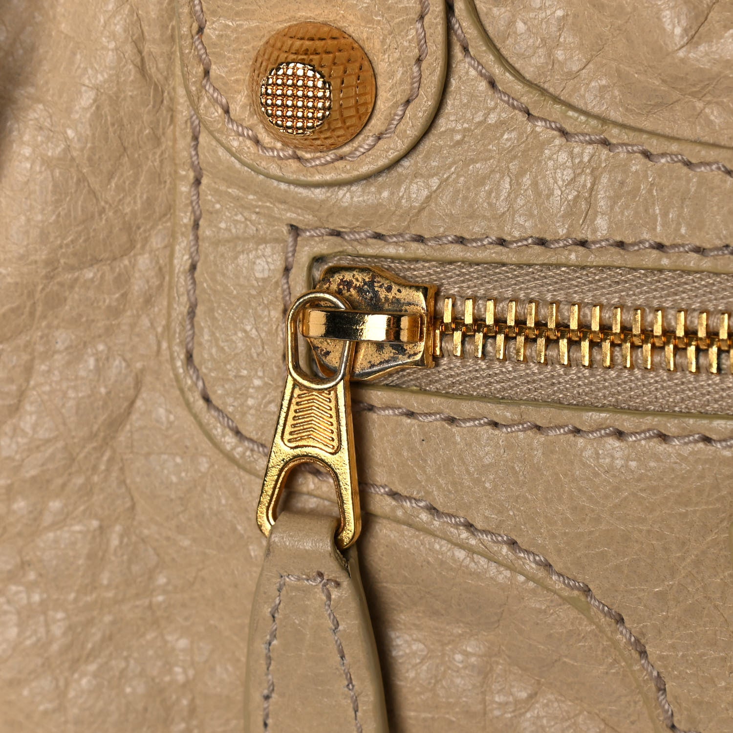 Balenciaga Agneau Giant 12 Gold Hardware City Dune 12 of 16