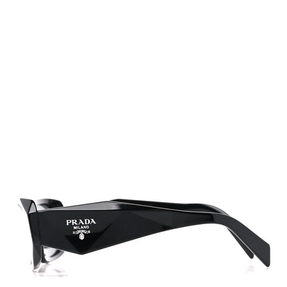 Prada Acetate Symbole Sunglasses SPR 17W Black 3 of 8