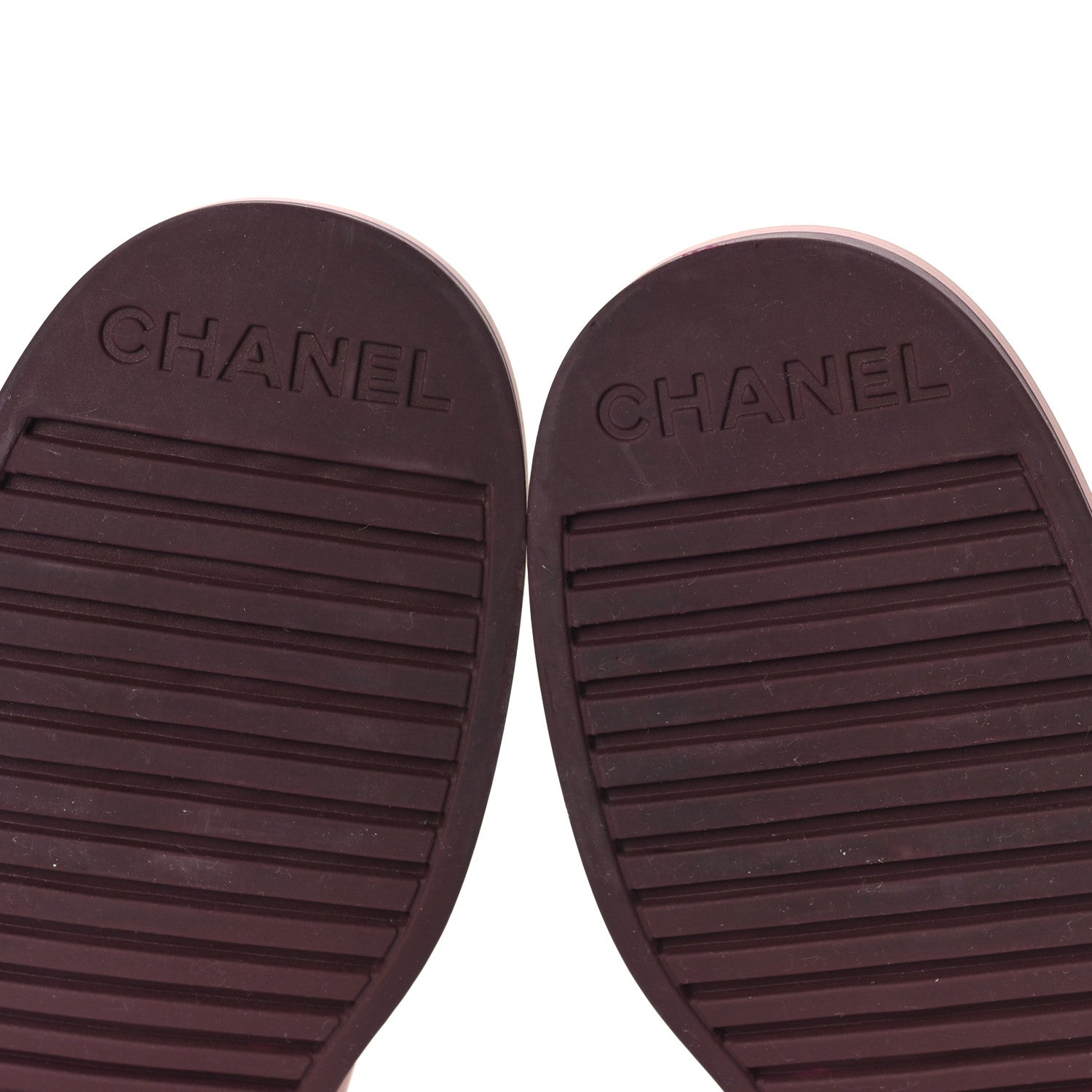 Chanel Lambskin Quilted CC Turnlock Loafers 39 Dark Pink 7 of 10