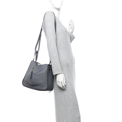 Loewe Grained Calfskin Small Hammock Shoulder Bag Asphalt 2 of 15