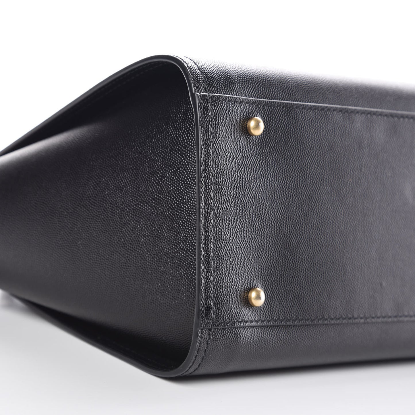 Caviar Small Studded Deauville Tote Black