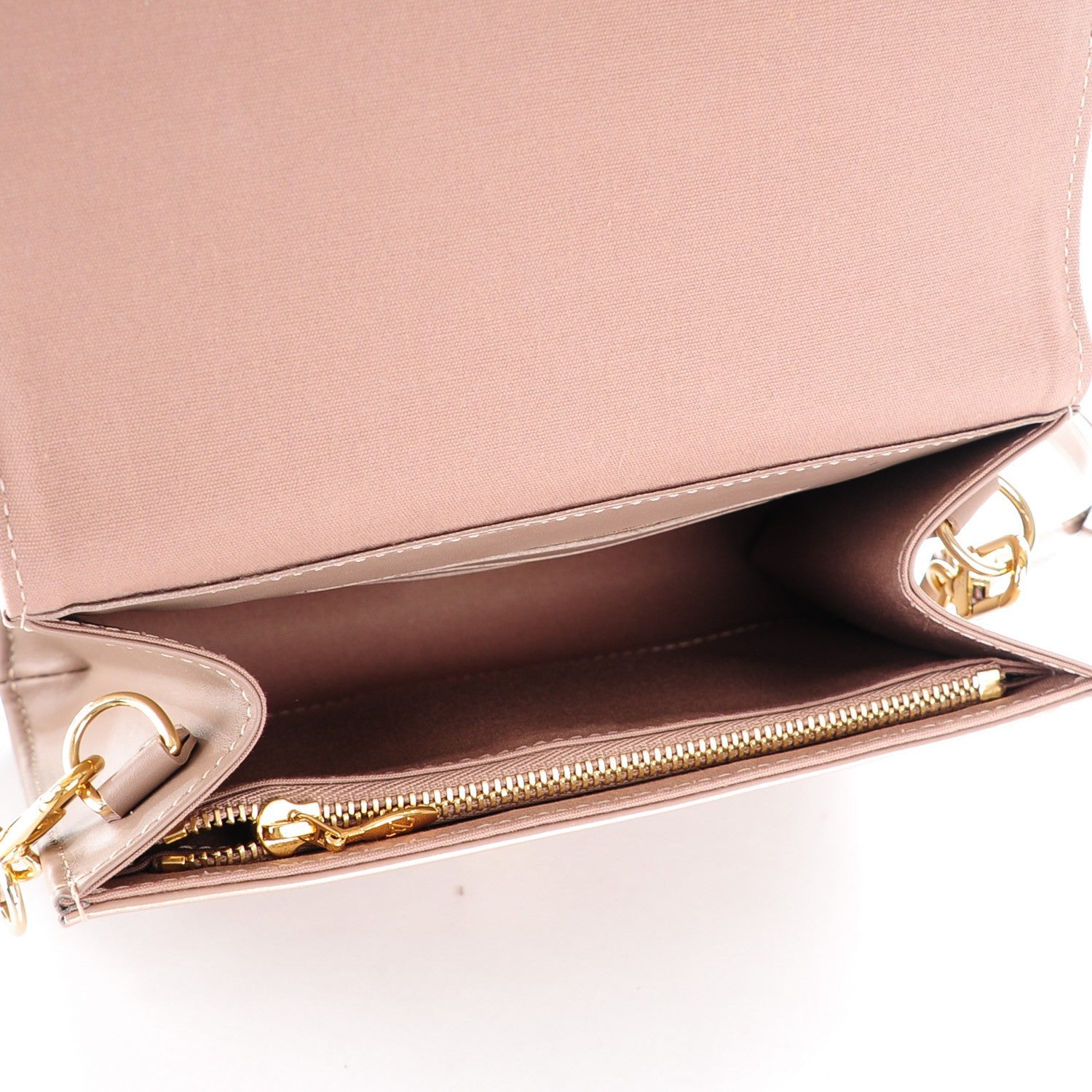 Louis Vuitton Vernis Rossmore PM Beige Poudre 5 of 6