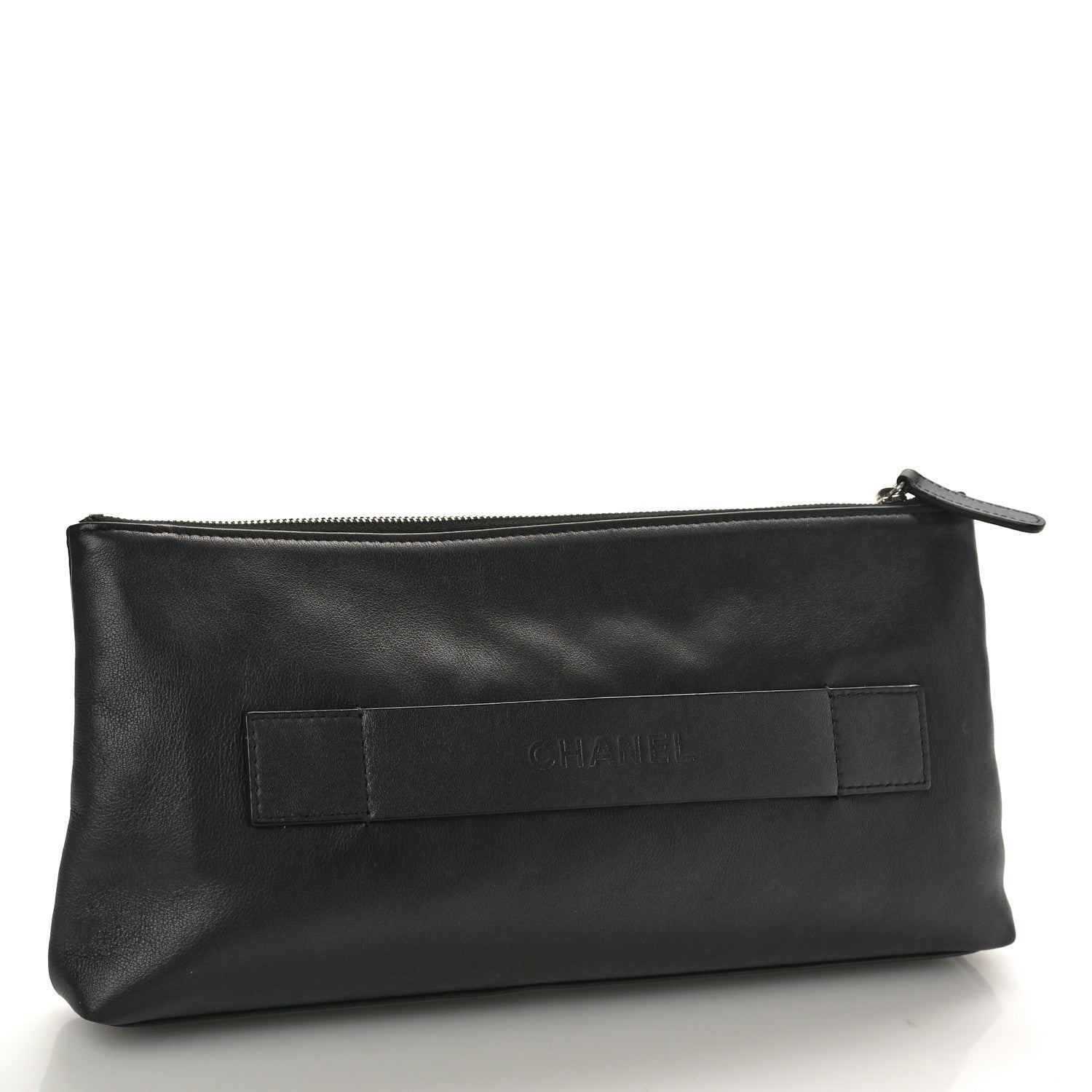 Chanel Metallic Calfskin Keyboard Pouch Black 3 of 8