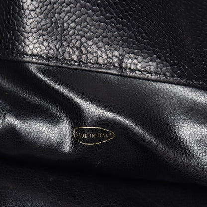 Chanel Caviar CC Backpack Black 7 of 29