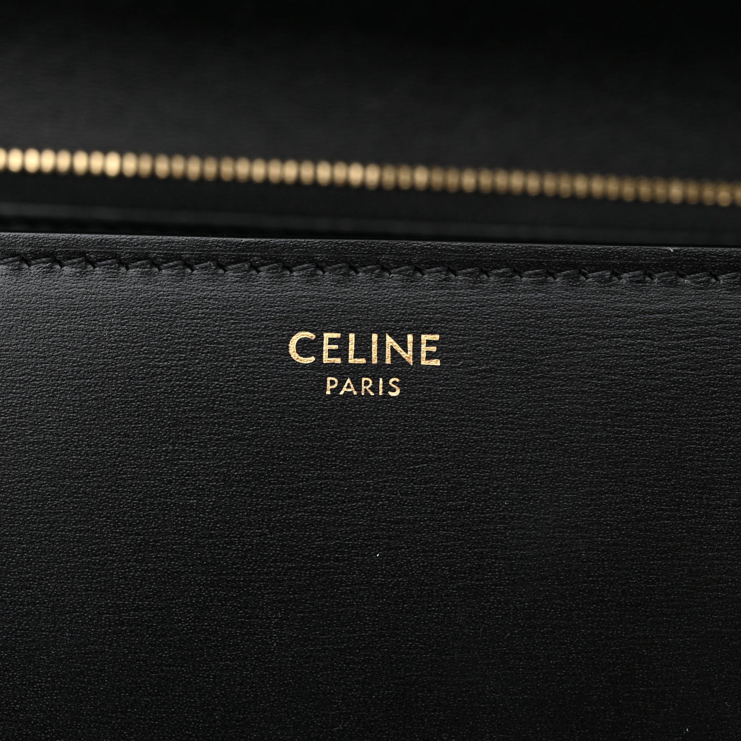 Box Calfskin Medium Classic Box Flap Bag Black
