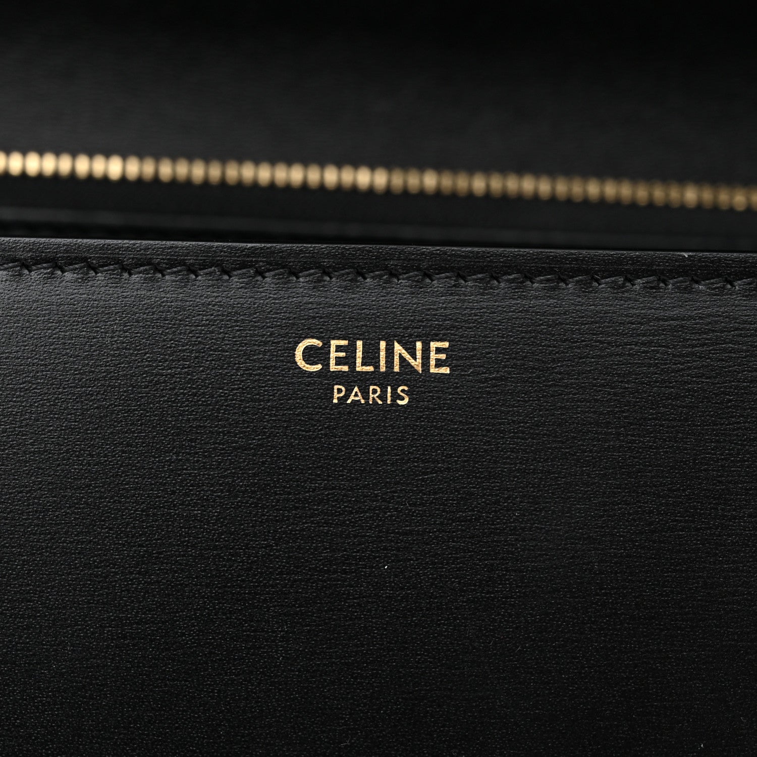 Celine Box Calfskin Medium Classic Box Flap Bag Black 5 of 8