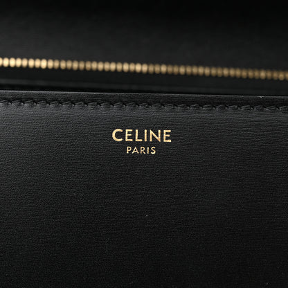 Celine Box Calfskin Medium Classic Box Flap Bag Black 5 of 8