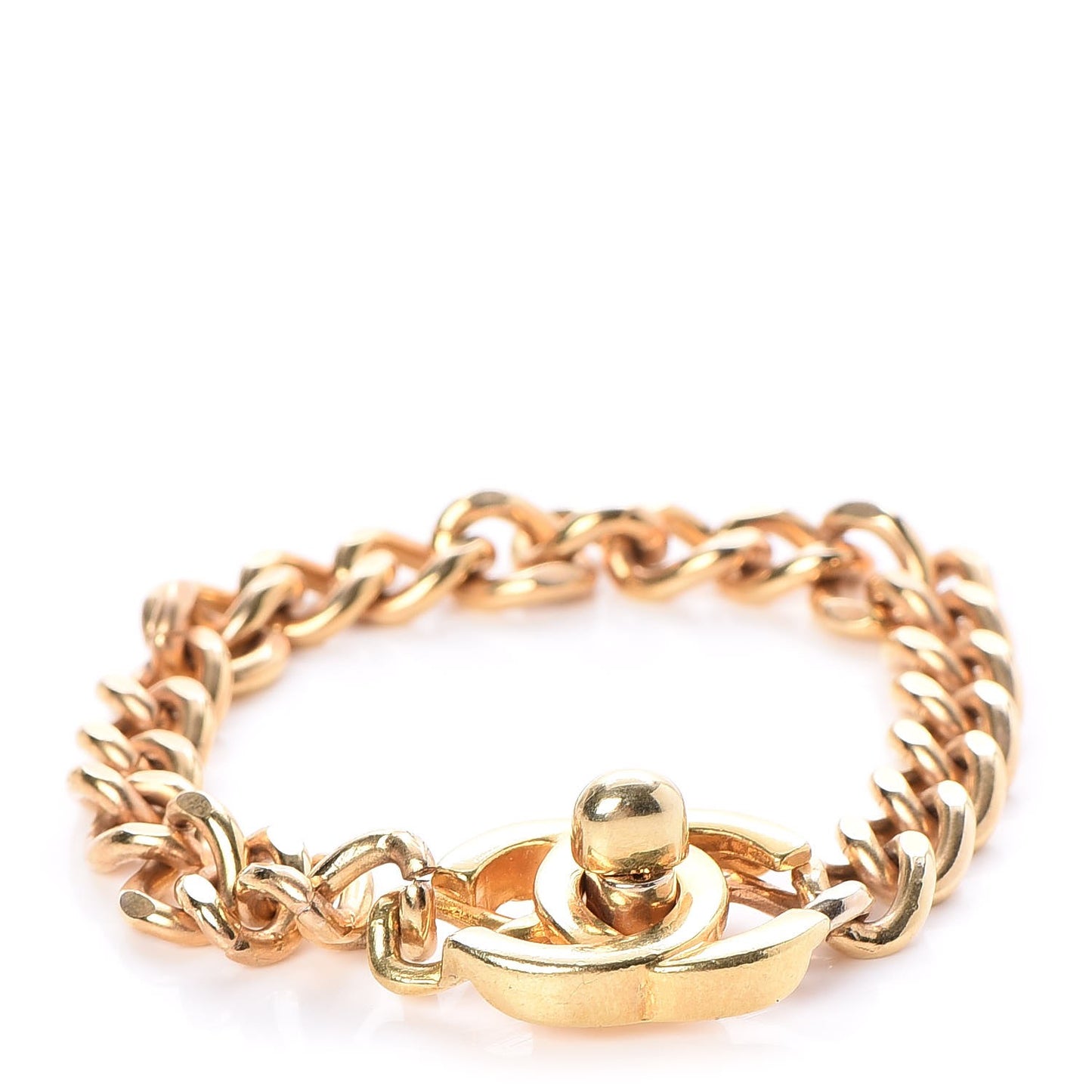 CC Turnlock Bracelet Gold