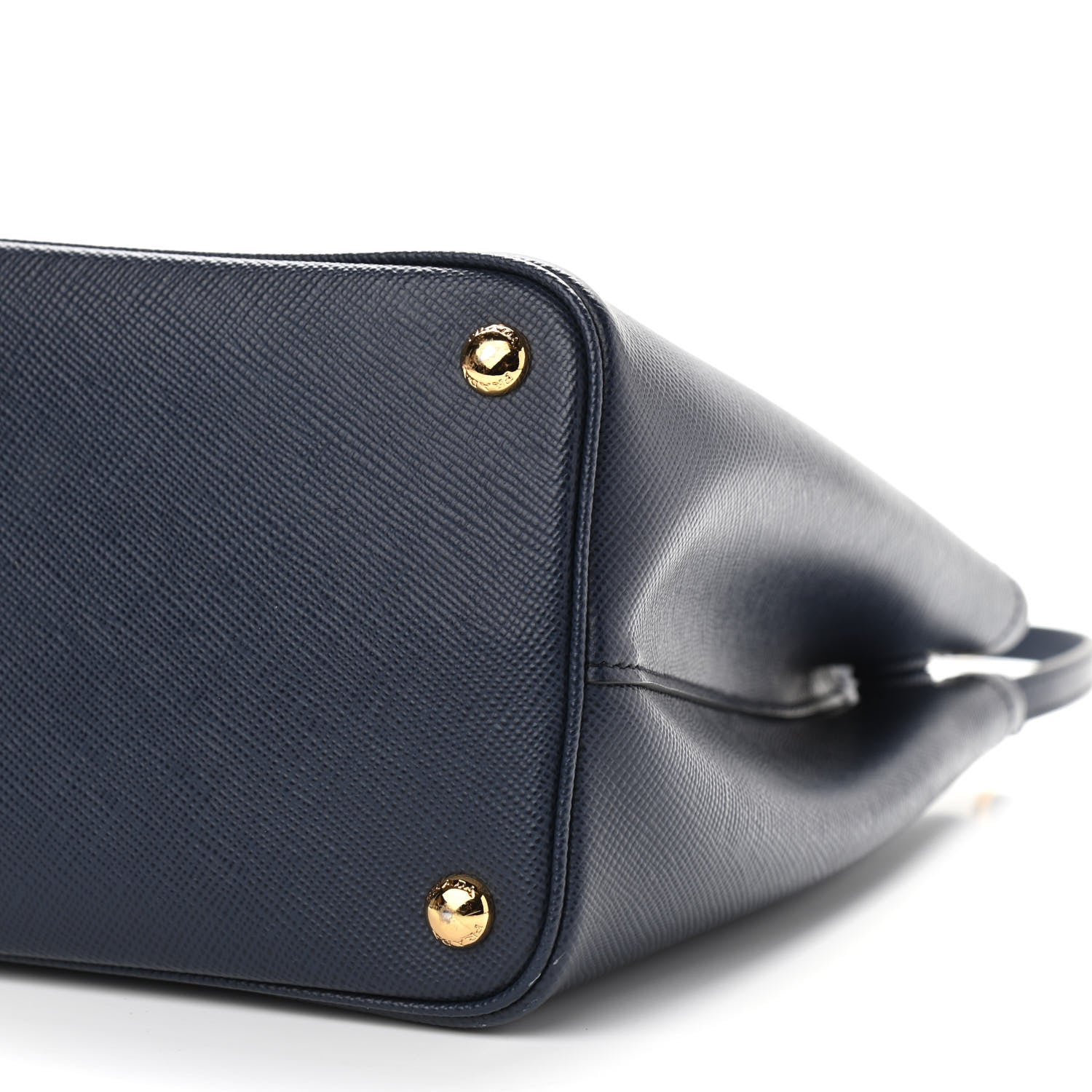 Prada Saffiano Cuir Medium Double Bag Baltico 9 of 13