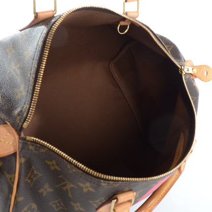 Louis Vuitton Mon Monogram Speedy 35 Fuchsia Violet 8 of 8