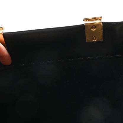 Fendi Vitello King Plexiglass Medium Fendi Sunshine Shopper Tote Black 11 of 11