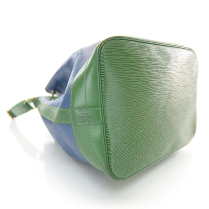 Louis Vuitton Epi Large Noe Blue Green 4 of 7
