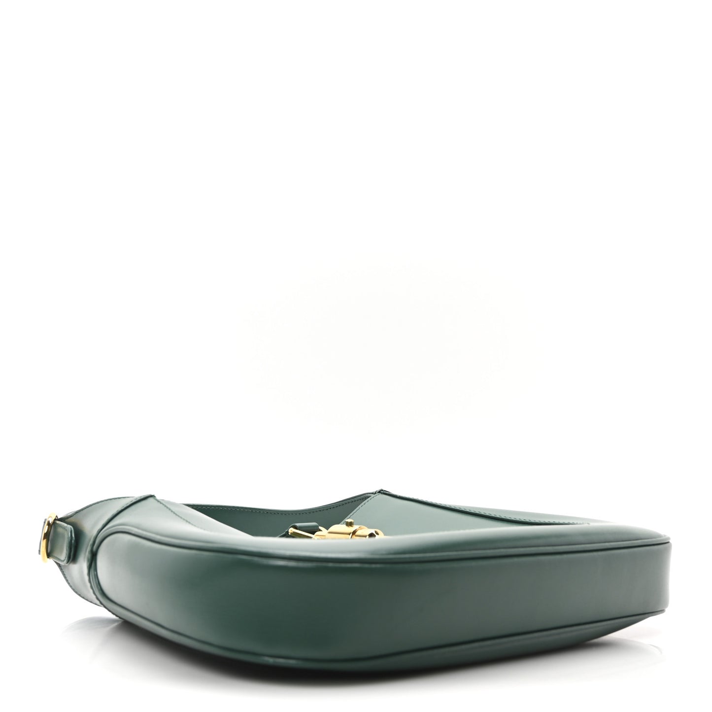 Boarded Dyana Lux Calfskin Small Jackie 1961 Hobo Emerald