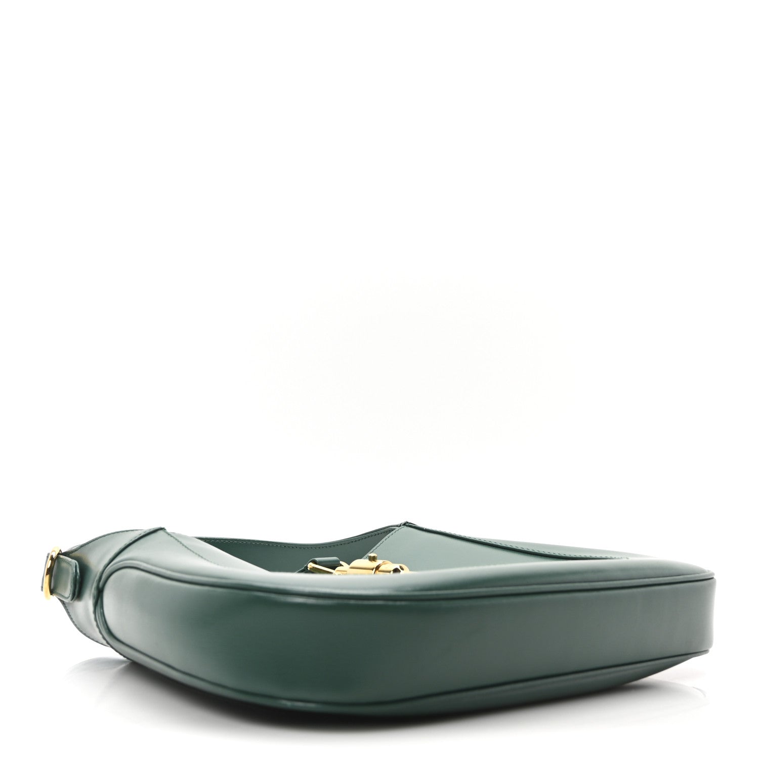 Gucci Boarded Dyana Lux Calfskin Small Jackie 1961 Hobo Emerald 4 of 10