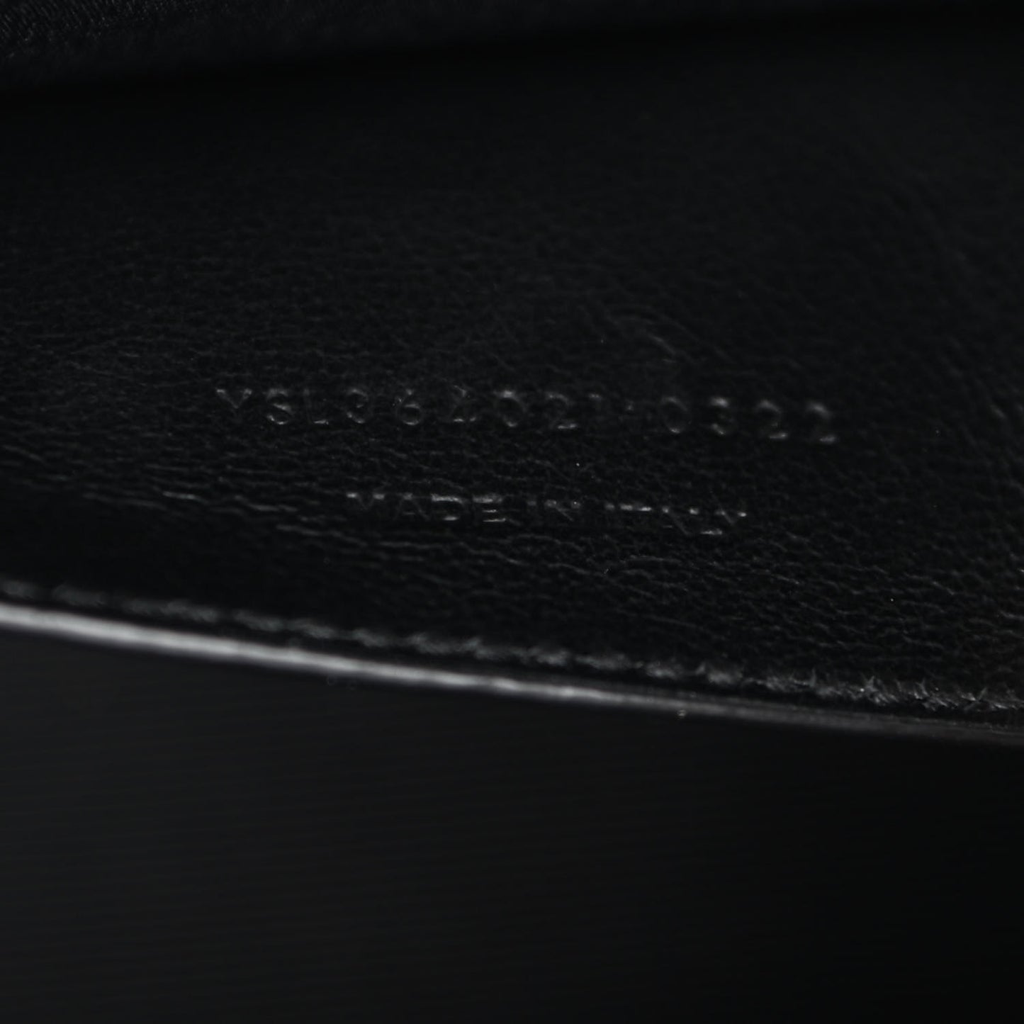 Grain De Poudre Medium Classic Monogram Kate Satchel Black