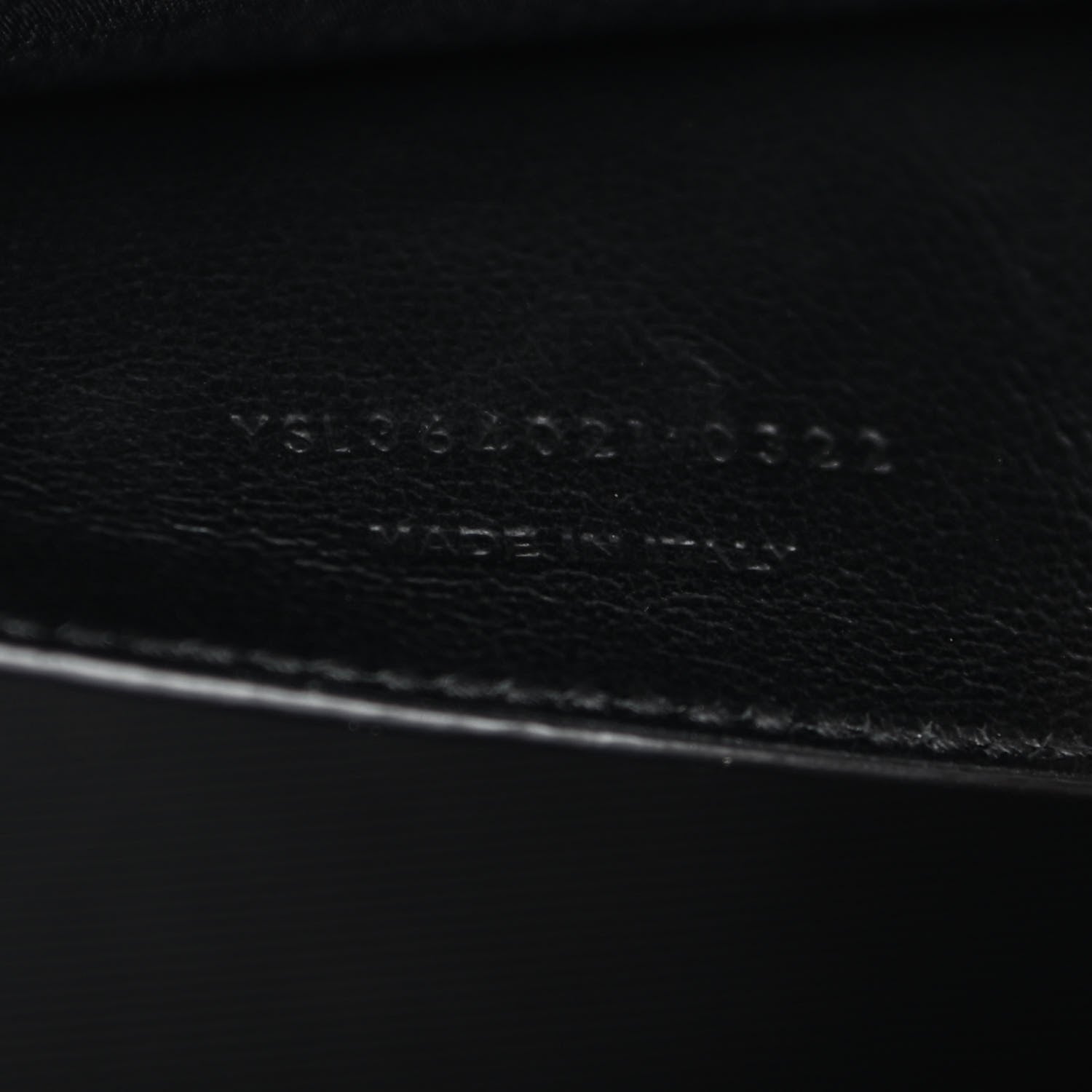 Saint Laurent Grain De Poudre Medium Classic Monogram Kate Satchel Black 7 of 8