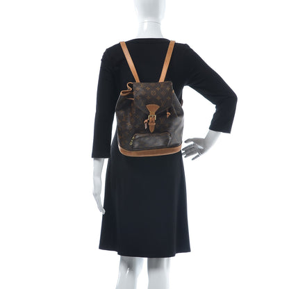 Louis Vuitton Monogram Montsouris MM Backpack 2 of 12