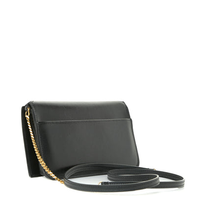 Saint Laurent Smooth Calfskin Monogram Phone Holder Crossbody Black 3 of 23