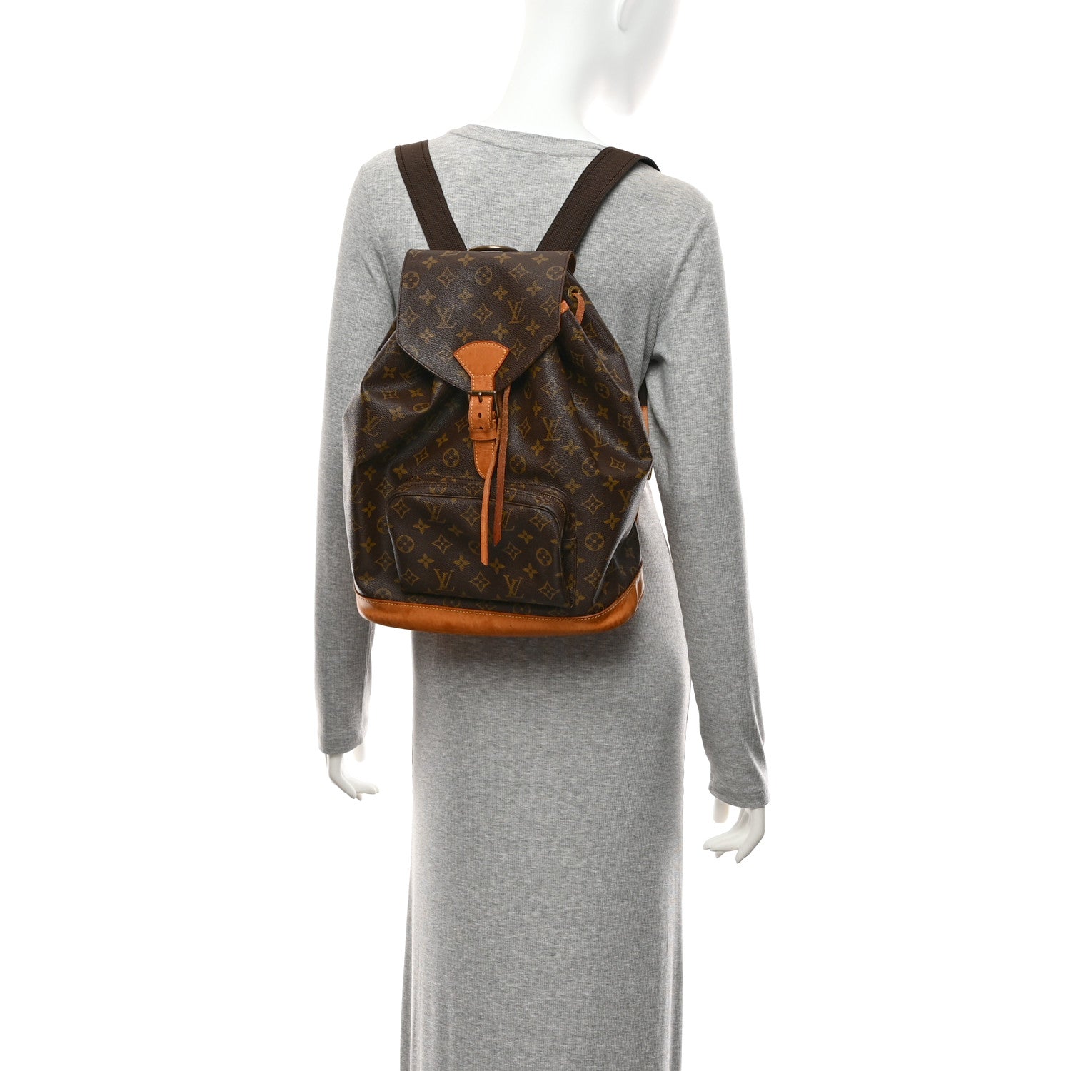 Louis Vuitton Monogram Montsouris GM Backpack 2 of 11